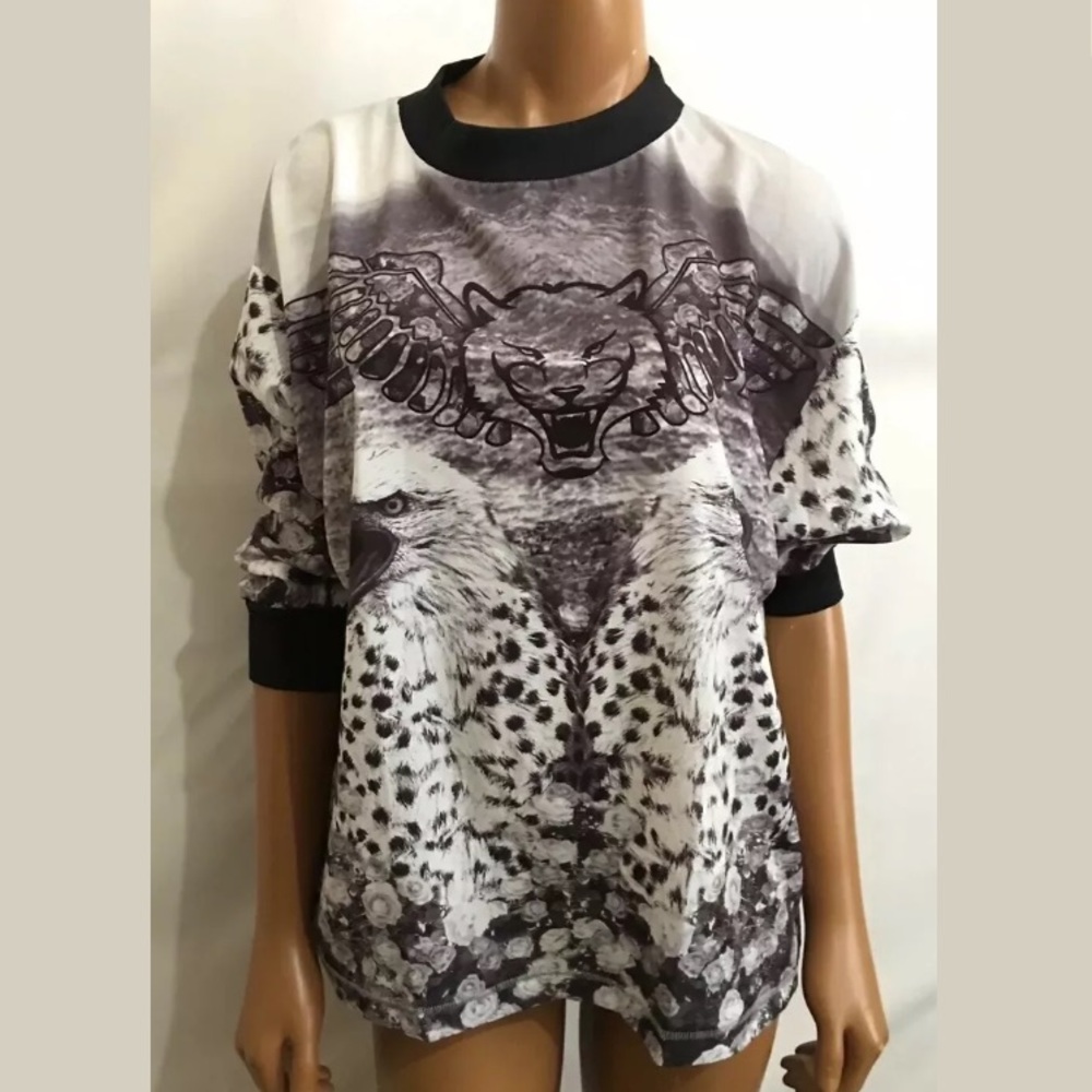 Zara Collection rare eye of the tiger oversize M